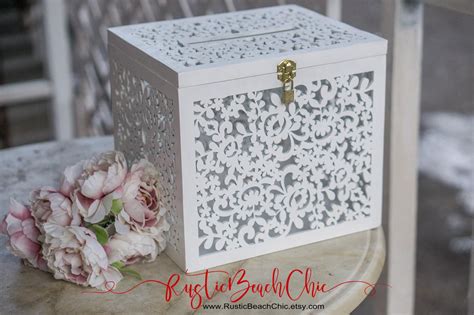 Metal Wedding Card Box 